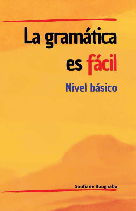 Libro La gramática es fácil Soufiane Boughaba
