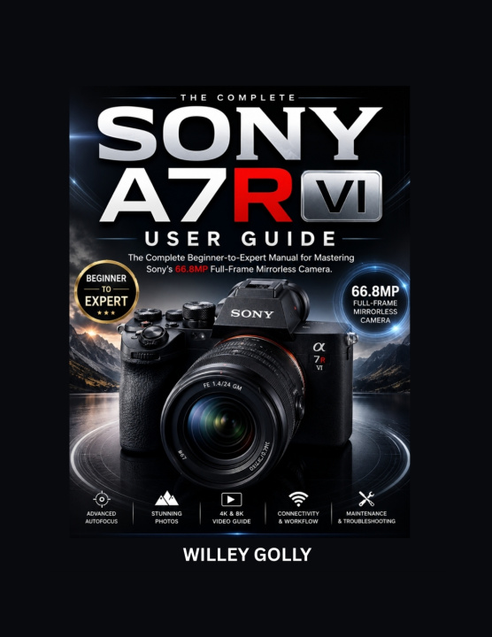 Libro Sony A7R VI For beginners WILLEY GOLLY