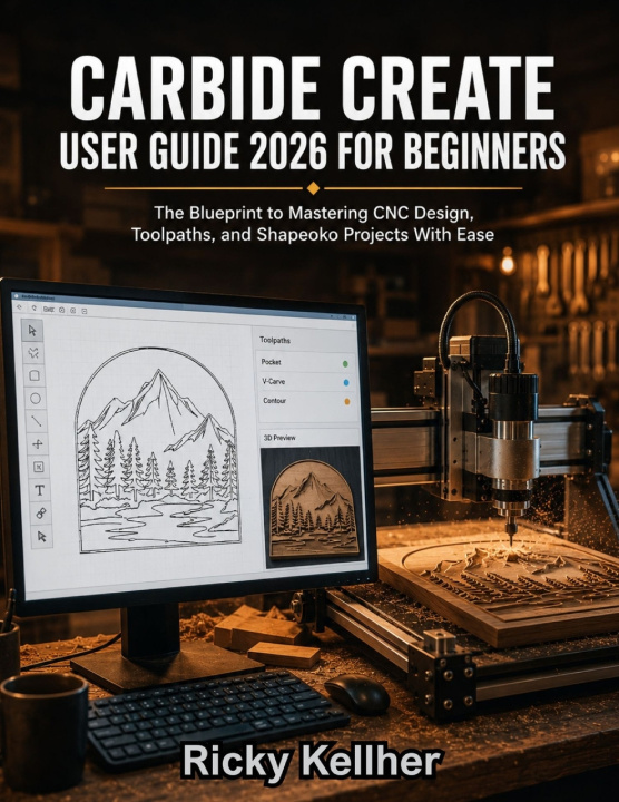 Buch Carbide Create User Guide 2026 for Beginners Ricky Kellher
