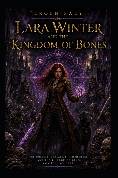 Libro Lara Winter and the Kingdom of Bones Jeroen Saey