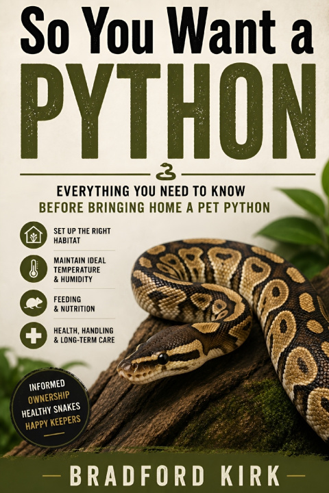 Buch So You Want a Python Bradford Kirk