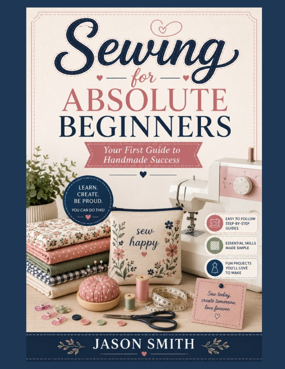 Buch Sewing for Absolute Beginners Jason Smith