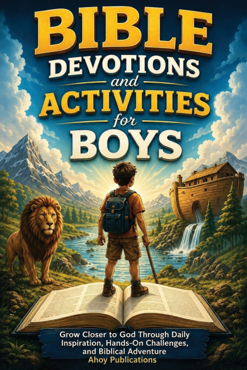 Libro Bible Devotions and Activities for Boys Ahoy Publications