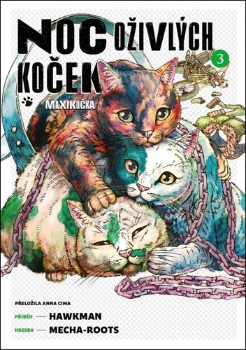 Book Noc oživlých koček Hawkman