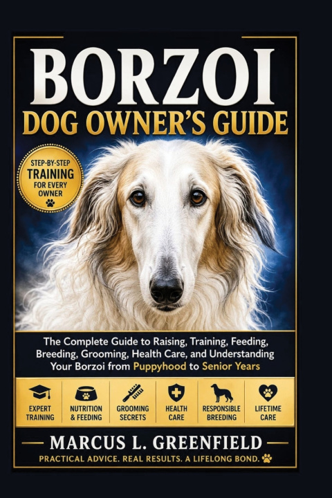 Kniha BORZOI DOG OWNER'S GUIDE Marcus L. Greenfield