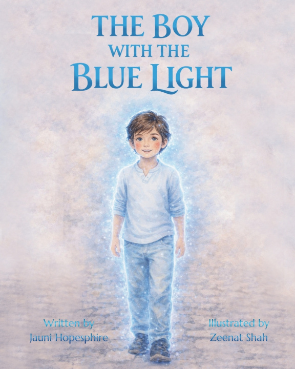 Knjiga The Boy With The Blue Light Jauni Hopesphire