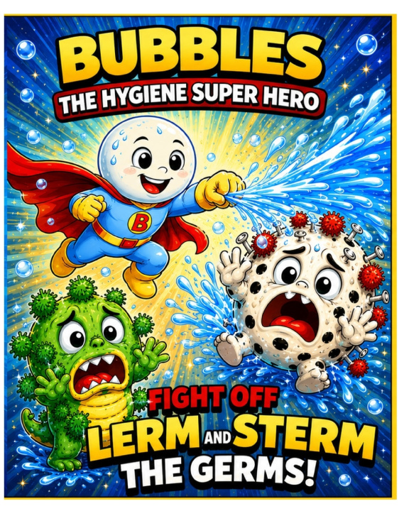Libro Bubbles the Hygiene Super Hero Ronnette Curls