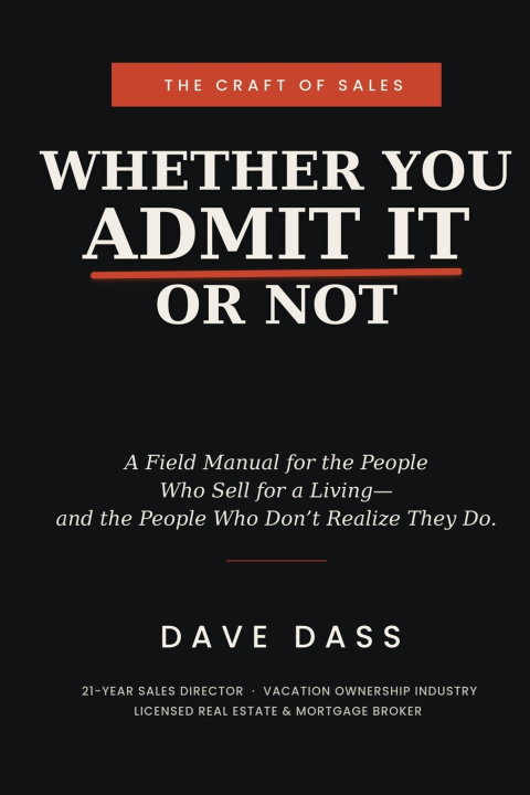 Livro Whether You Admit It or Not Dave Dass