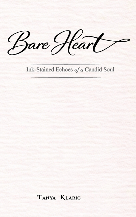 Книга Bare Heart Tanya Klaric