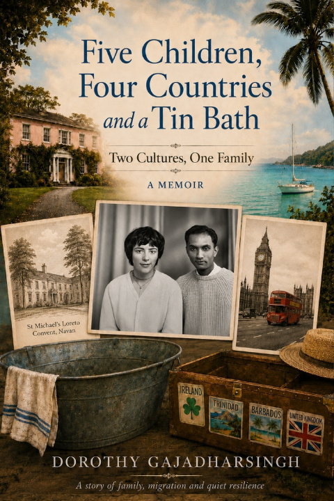 Carte Five Children, Four Countries and a Tin Bath Dorothy Gajadharsingh