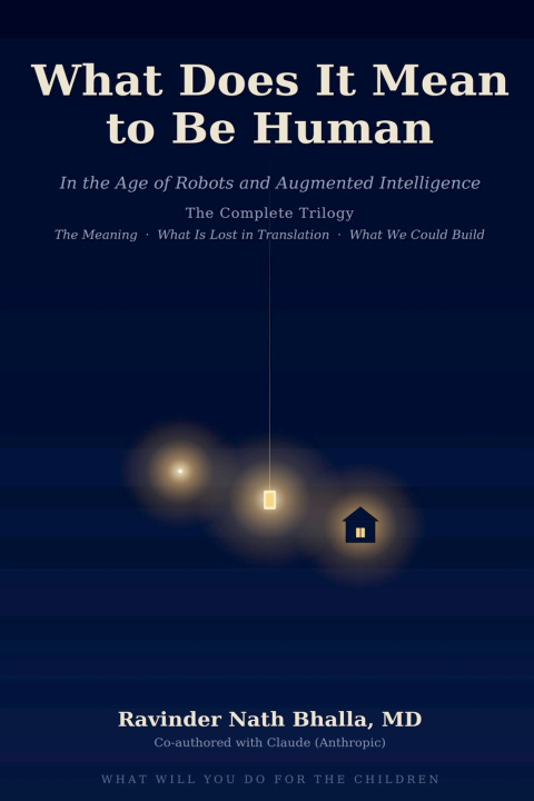 Könyv What Does It Mean to Be Human Ravinder Nath MD Bhalla