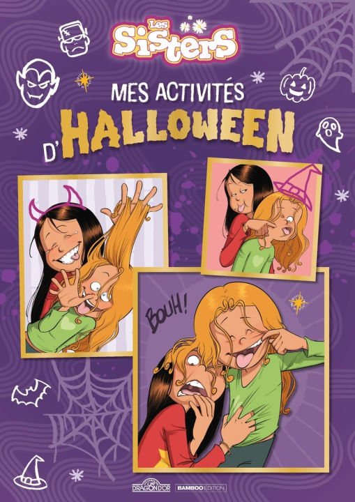 Książka Les Sisters - Mes activités d'Halloween Bamboo Edition
