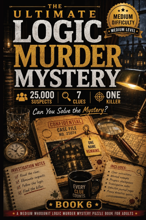 Libro The Ultimate Logic Murder Mystery Adrian Blackwood
