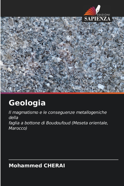 Boek Geologia Mohammed CHERAI