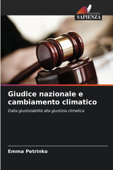 Könyv Giudice nazionale e cambiamento climatico Emma Petrinko