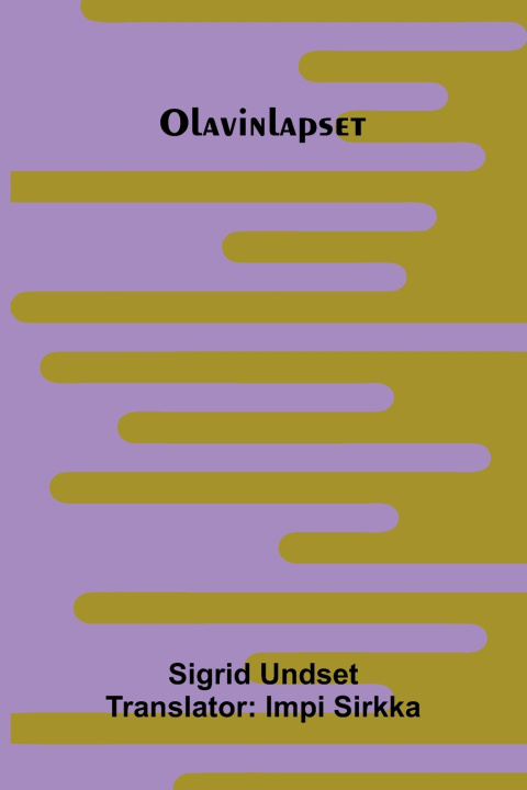 Libro Olavinlapset Sigrid Undset
