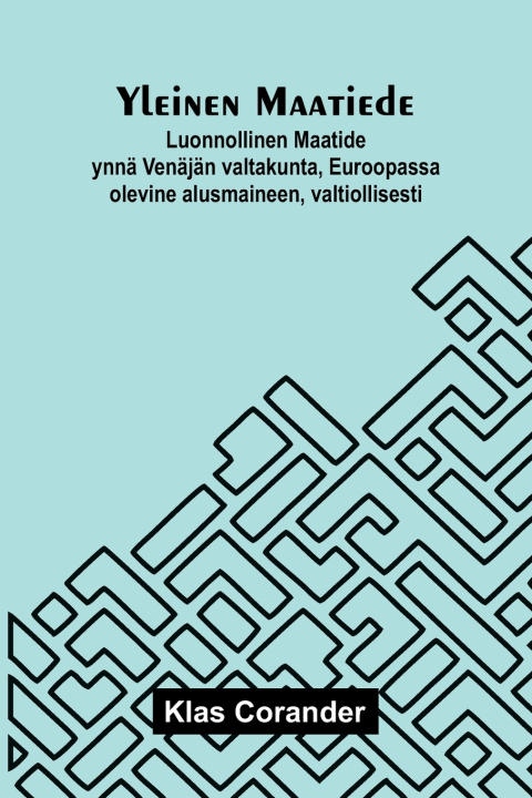 Buch Yleinen Maatiede Klas Corander