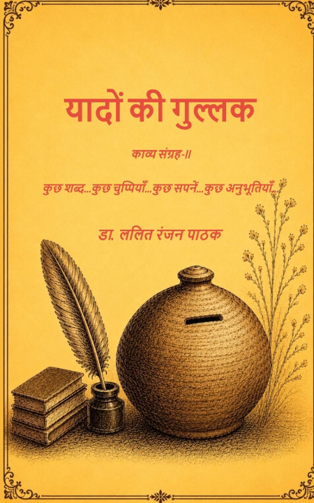 Βιβλίο यादों की गुल्लक... काव्य संग्रह-ll डा. ललित रंजन पा
