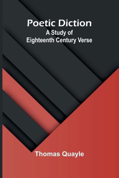 Livro Poetic diction Thomas Quayle