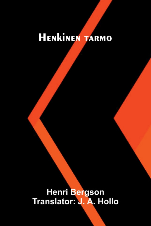 Buch Henkinen tarmo Henri Bergson