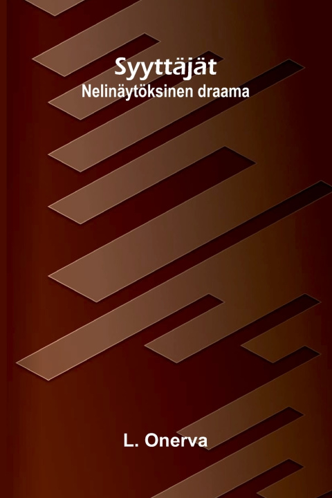 Livro Syyttäjät L. Onerva