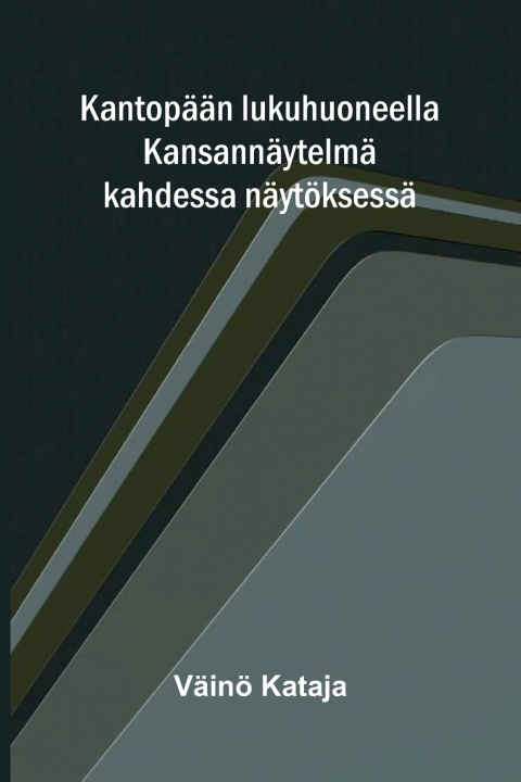 Libro Kantopään lukuhuoneella Väinö Kataja