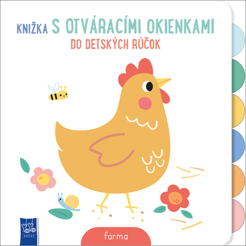 Buch Knižka s otváracími okienkami Farma 