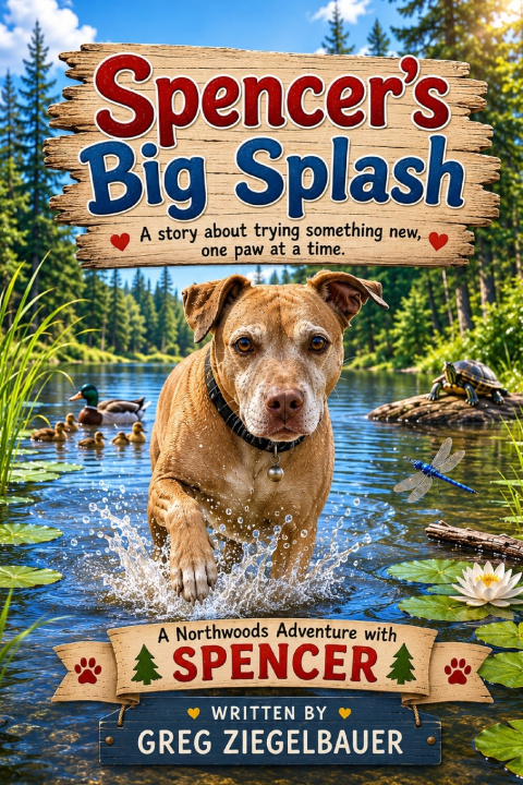 Książka Spencer's Big Splash Greg Ziegelbauer