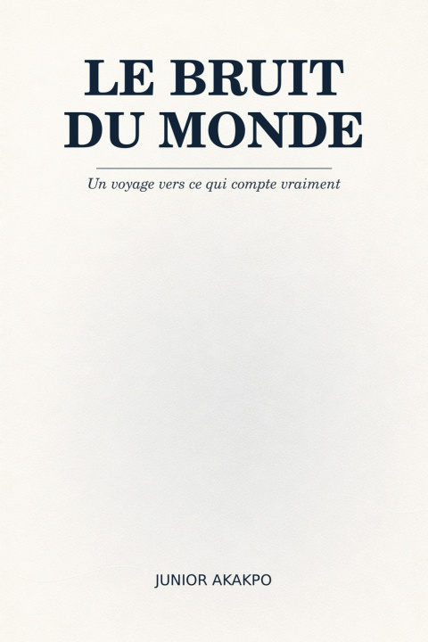 Carte Le Bruit du monde Junior sena AKAKPO