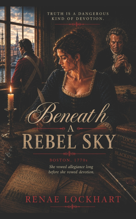 Livro Beneath a Rebel Sky Renae Lockhart