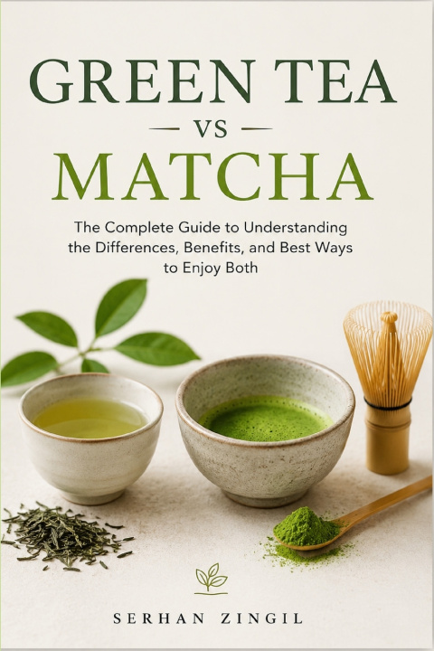 Книга GREEN TEA vs MATCHA - THE ULTIMATE TEA GUIDE SERHAN ZINGIL