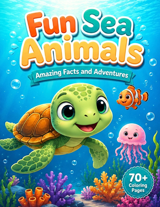 Carte Fun Sea Animals Paris Publishing