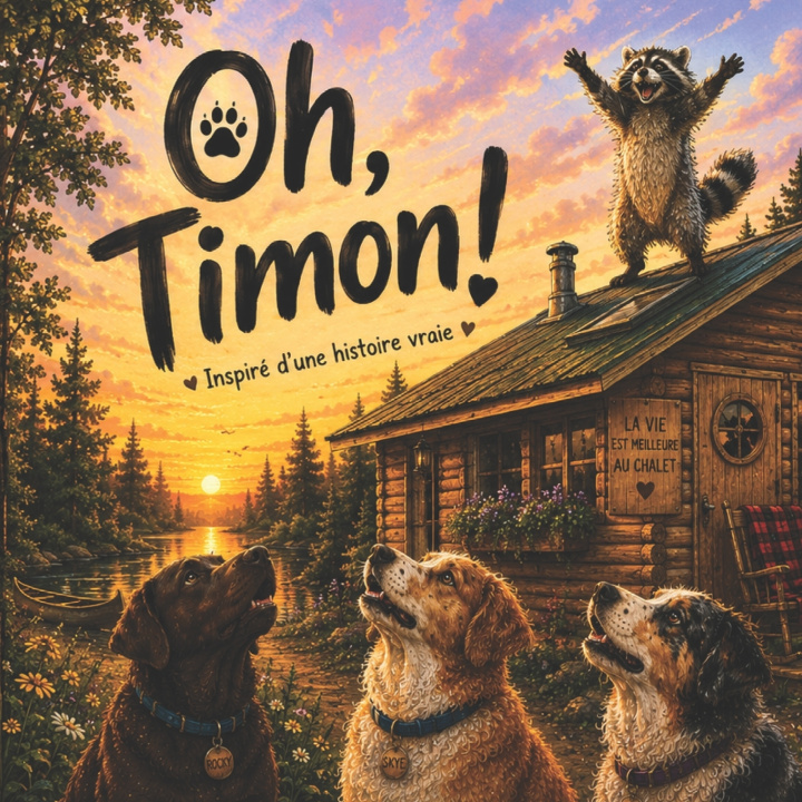 Livro Oh Timon Josee Miron