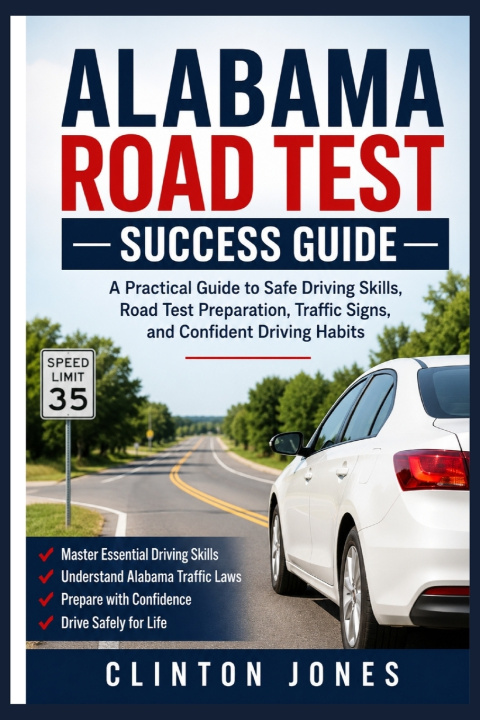 Könyv ALABAMA ROAD TEST SUCCESS GUIDE Clinton Jones