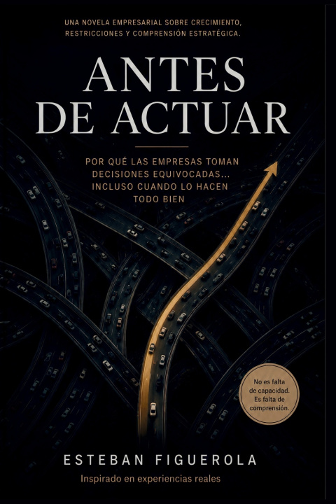 Libro ANTES DE ACTUAR Esteban Figuerola