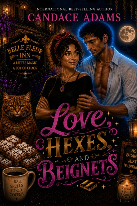 Buch Love, Hexes, and Beignets Candace Adams