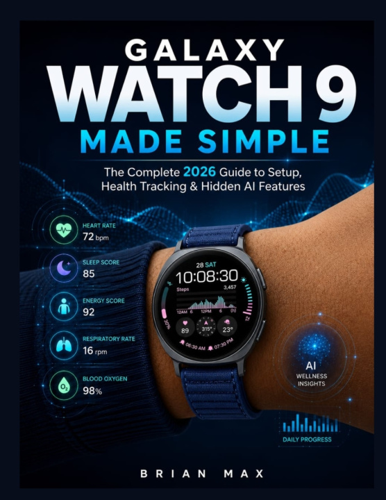 Buch SAMSUNG GALAXY WATCH 9 MADE SIMPLE Brian Max