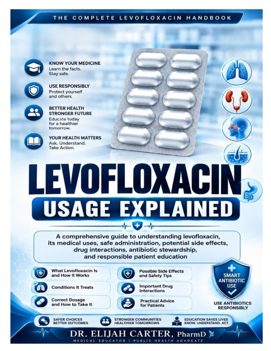 Book LEVOFLOXACIN USAGE EXPLAINED ELIJAH CARTER