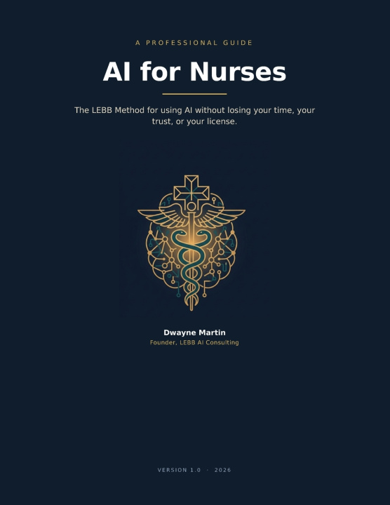 Libro AI for Nurses Dwayne Martin