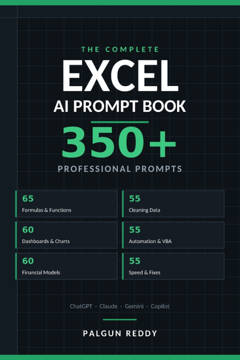 Buch The Excel AI Prompt Book Palgun Reddy