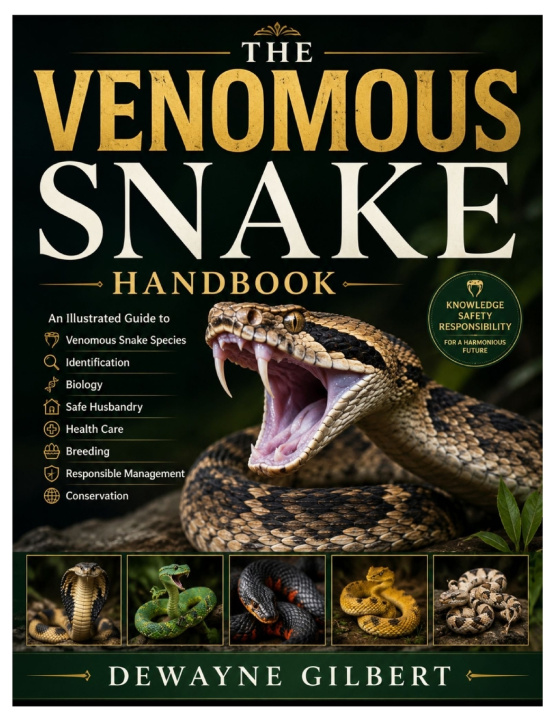 Buch The Venomous Snake Handbook Dewayne Gilbert