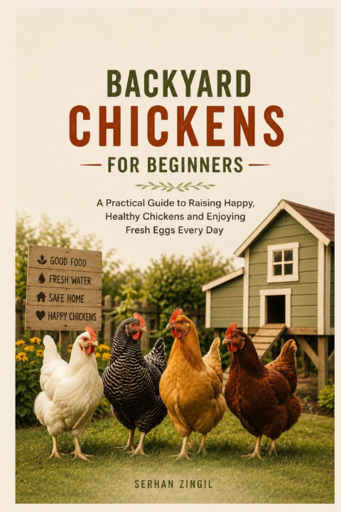 Boek BACKYARD CHICKENS FOR BEGINNERS SERHAN ZINGIL