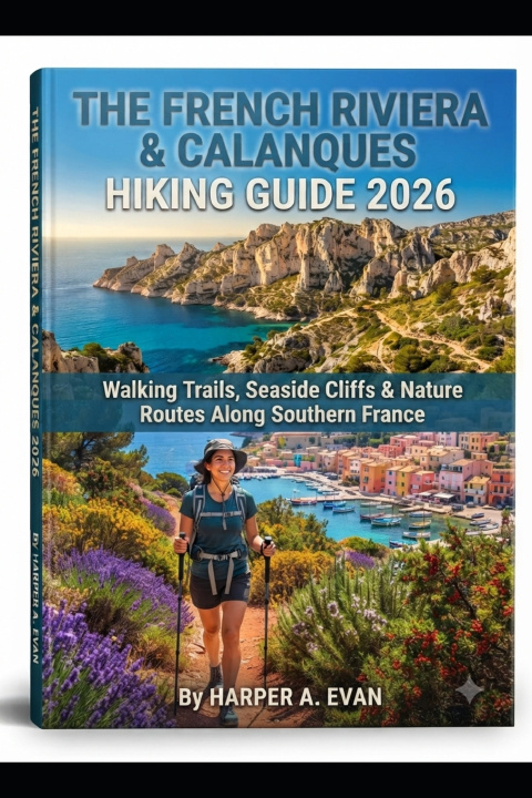 Libro THE FRENCH RIVIERA & CALANQUES HIKING GUIDE 2026 HARPER A. EVAN