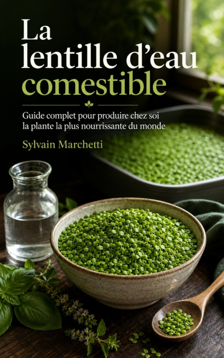 Knjiga La lentille d'eau comestible Sylvain Marchetti