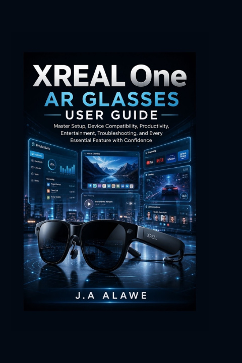 Boek XREAL One AR Glasses User Guide J.A Alawe