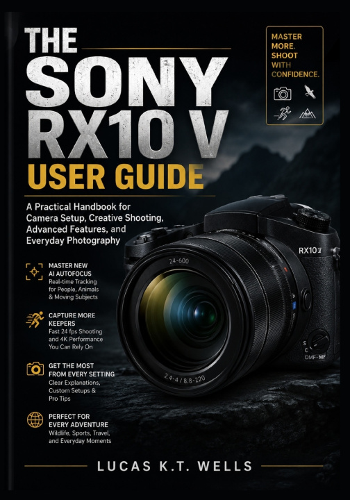 Książka The Sony RX10 V User Guide Lucas K.T. Wells