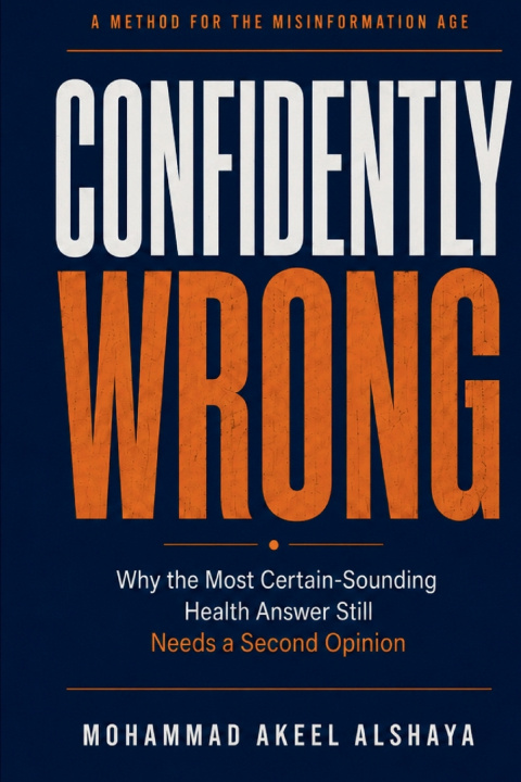 Book Confidently Wrong MOHAMMAD AKEEL ALSHAYA