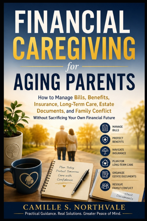 Livro Financial Caregiving for Aging Parents Camille S Northvale