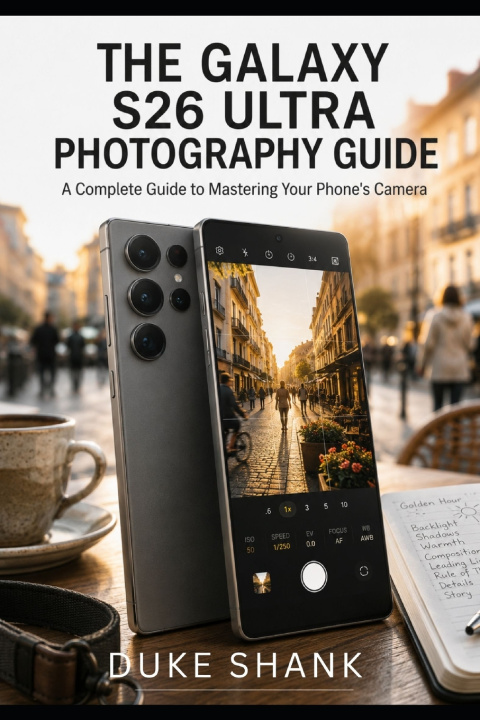 Libro THE GALAXY S26 ULTRA PHOTOGRAPHY GUIDE Duke Shank