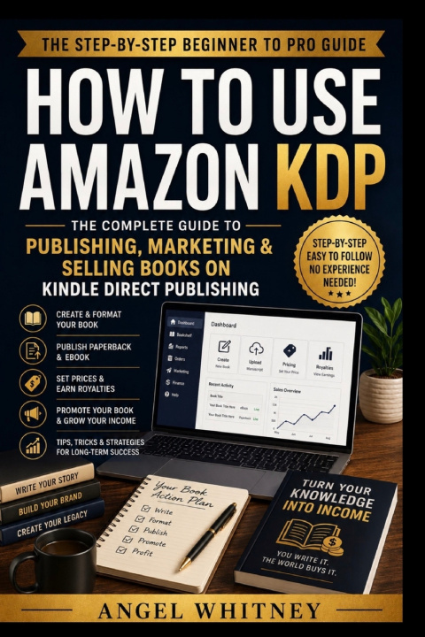 Книга How to Use Amazon KDP Angel Whitney